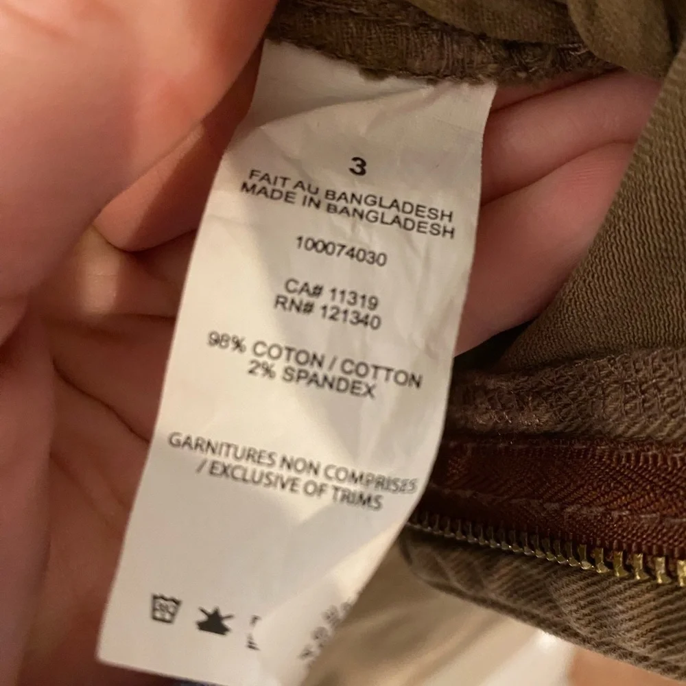 Garage Brown Denim Flare Jeans - Picture 5 of 6